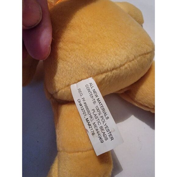 Teddy Bear Bean Bag Plush Stuffed Toy San Diego California 8" J. Jacobs Co. - Picture 6 of 6